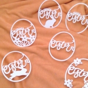6 Ostereier Plotterdatei SVG DXF