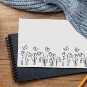 Spring Flowers Plotterdatei SVG DXF