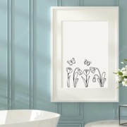 Spring Flowers Plotterdatei SVG DXF