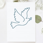 Taube Plotterdatei SVG DXF