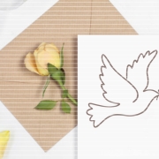 Taube Plotterdatei SVG DXF